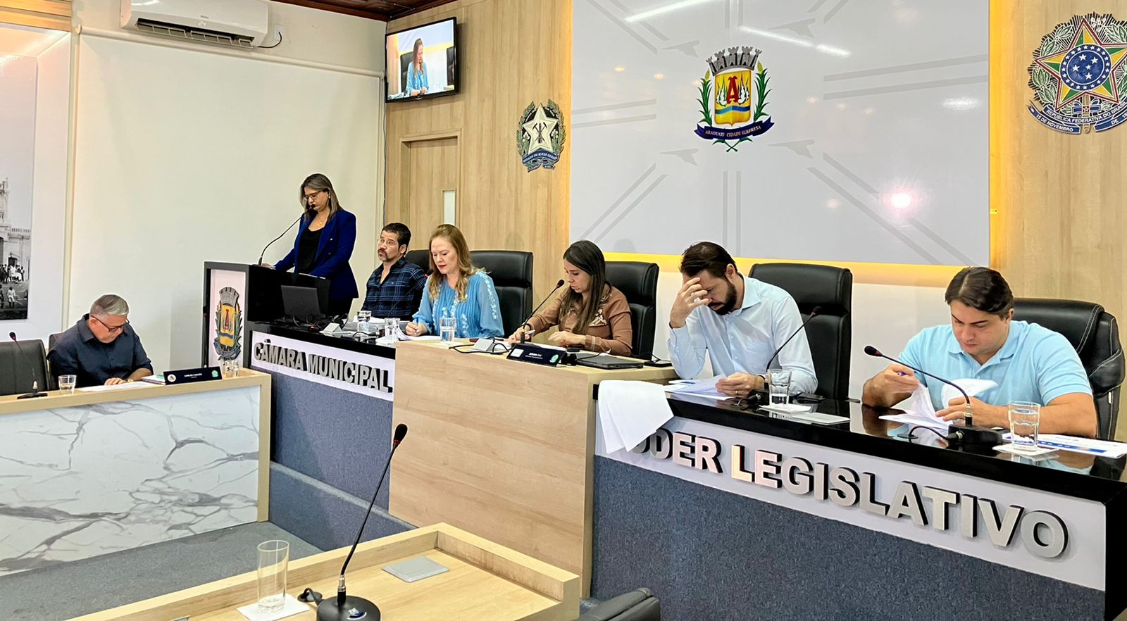 Secretaria de Saúde realiza prestação de contas ao Legislativo